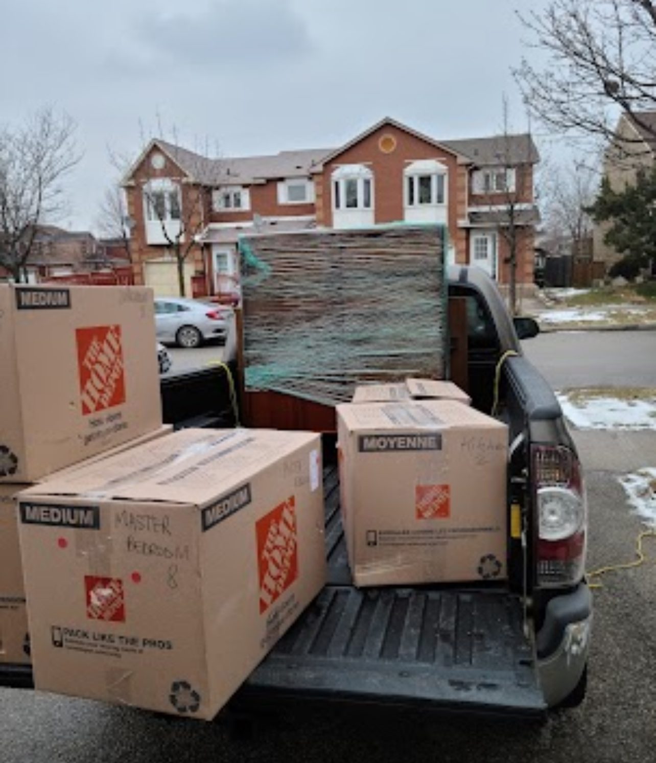 Moving & hauling load