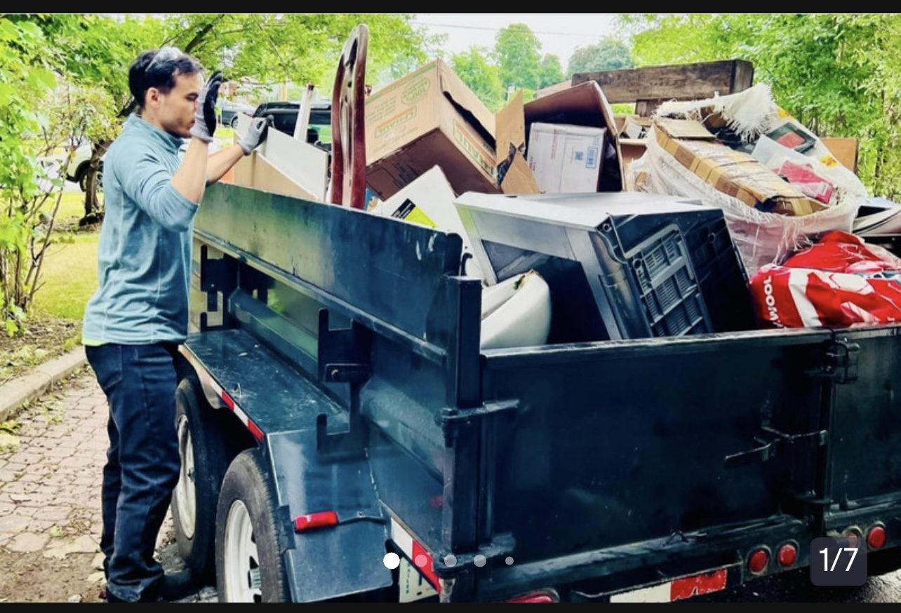 Junk removal trailer