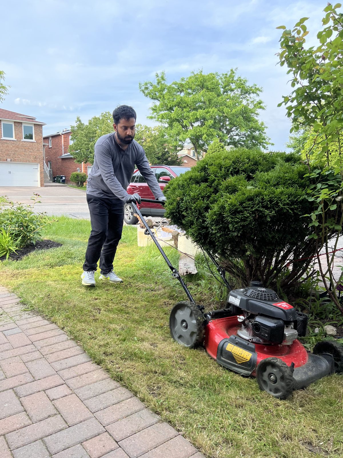 Grass cutting service