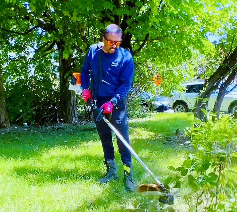 Grass cutting